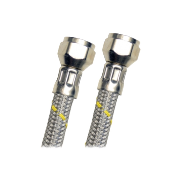 MANGUERA COFLEX A.INOX. P/GAS 3/8 X 1 MT.