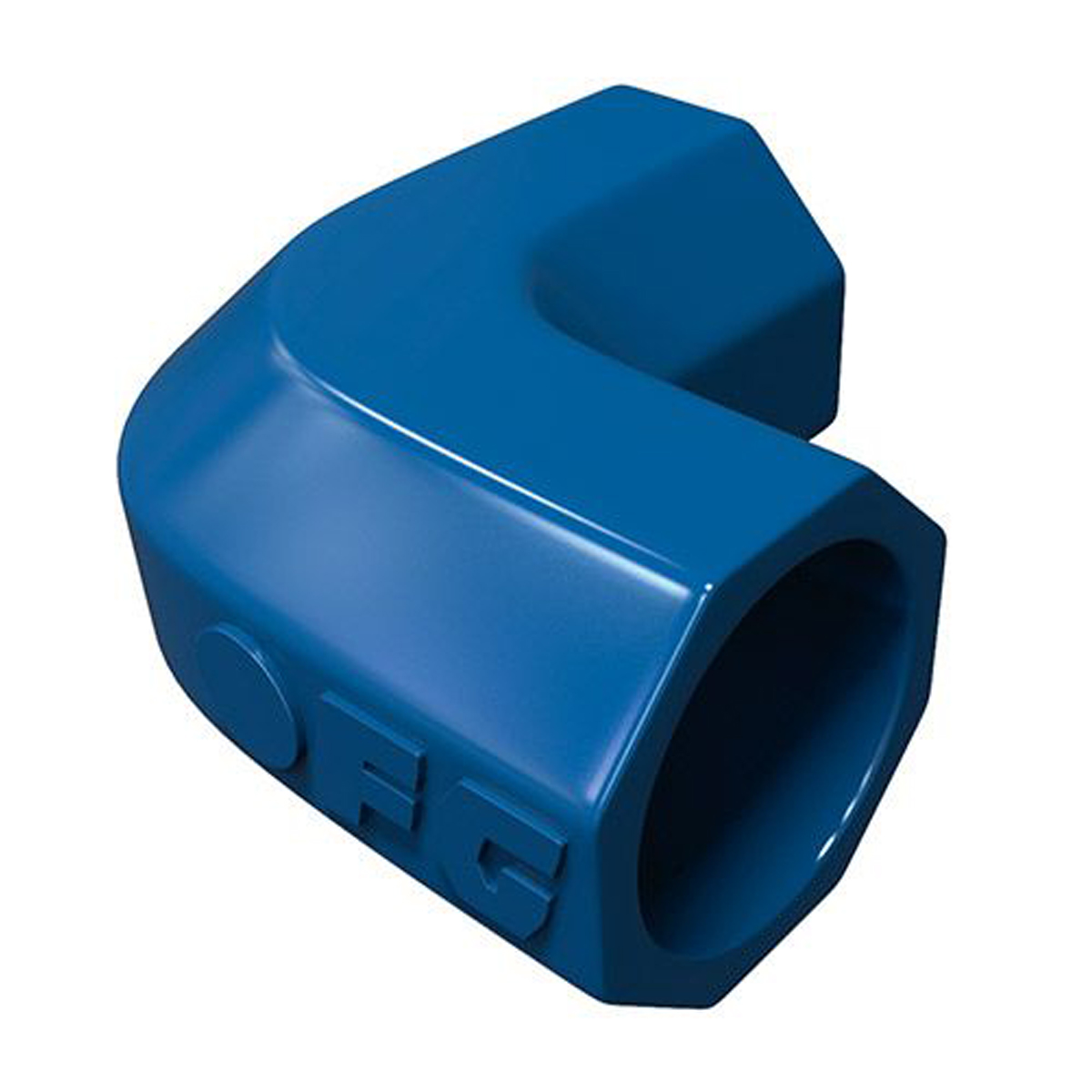 CODO CPVC AZUL CEMENTAR 1 1/4 PULG X 90 G