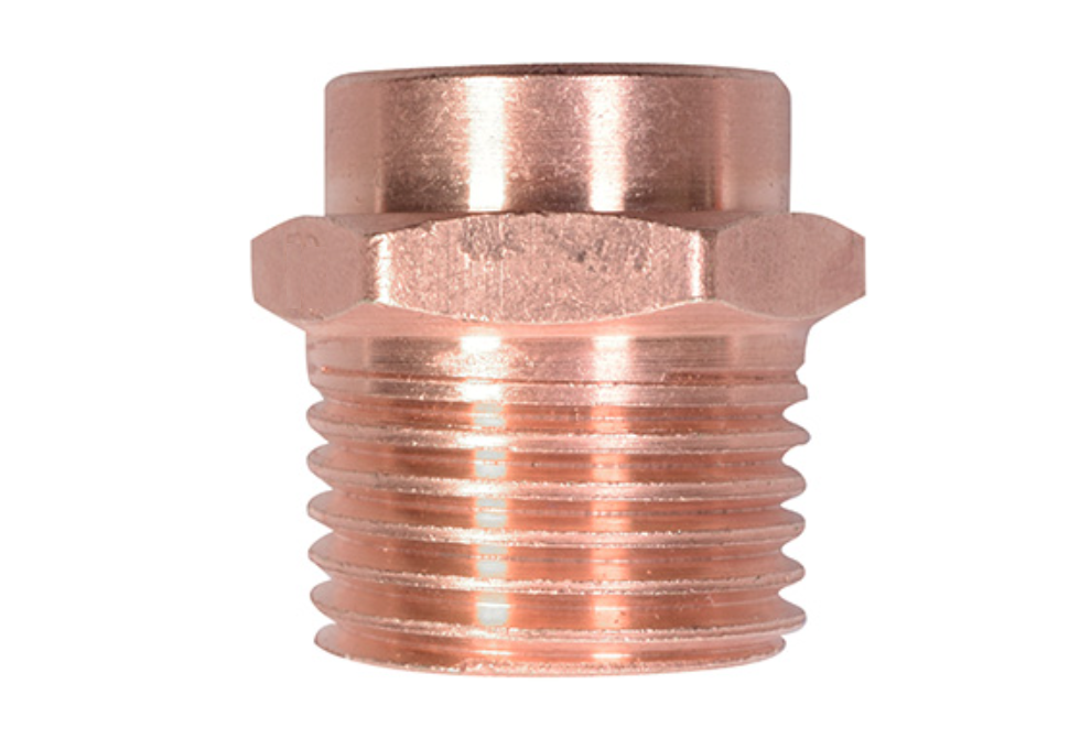 COPLE COBRE ROSCA EXTERIOR 704 - 1/2 PULG