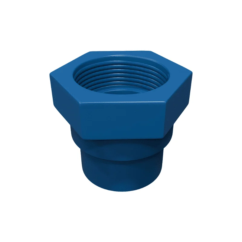 CONECTOR ROSCA HEMBRA CPVC AZUL 1/2 PULG INS. BCE