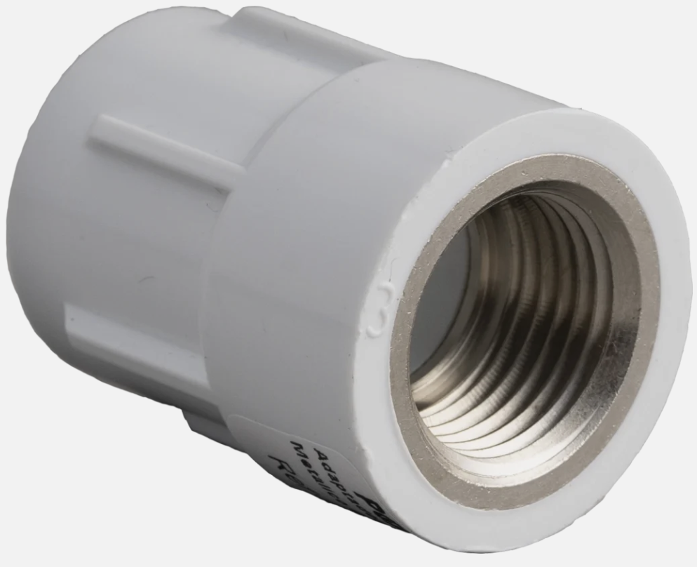 UNION ADAPTADOR MACHO CON INSERTO METALICO DE 1/2 PULG DRZ (3391)