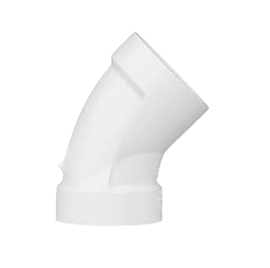 CODO 45 DWV DE 102MM (CAMP X CAMP)